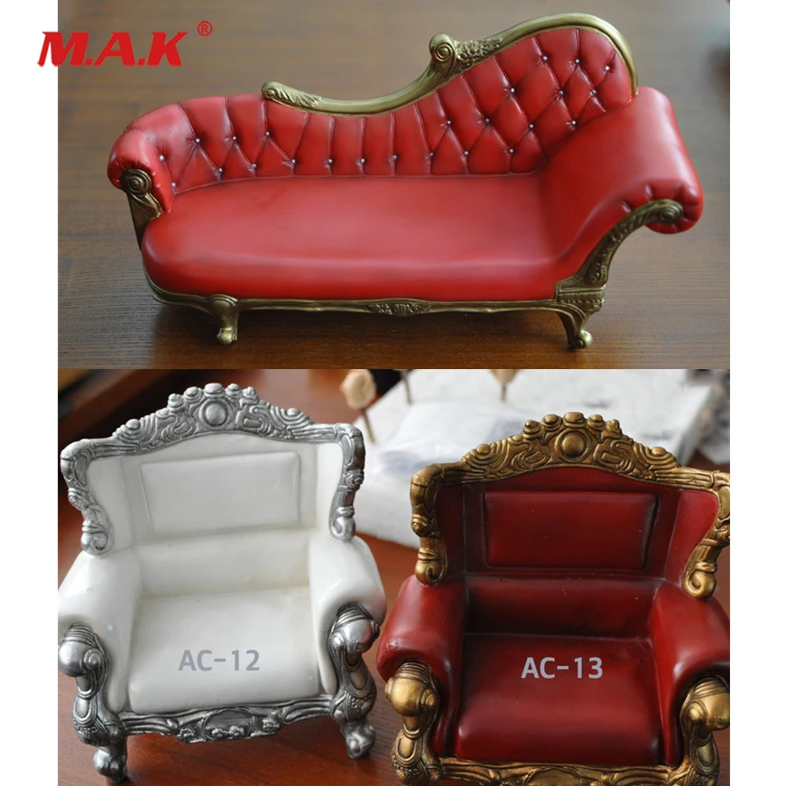 1:6 KUMIK Accessory Armchair Plastic Single Chair Sofa Couch F 12/" Action Figure