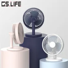 Солнечный ветер Настольный вентилятор 2000 мАч батарея Зарядка через usb немой 3 шестерни ветер скорость мощный вентилятор для офис