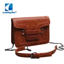 Cathylin 2016 Women’s Bag New Designer Crossbody Bags Women Leather Handbags Shoulder Small Bag Women Messenger Bag