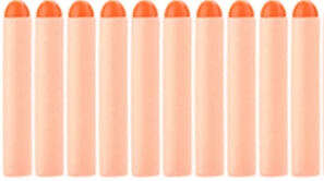 Лидер продаж для элитных волнений Retaliator серии бластеров заправка зажим Дартс мягкий для пули 10 цветов - Цвет: orange