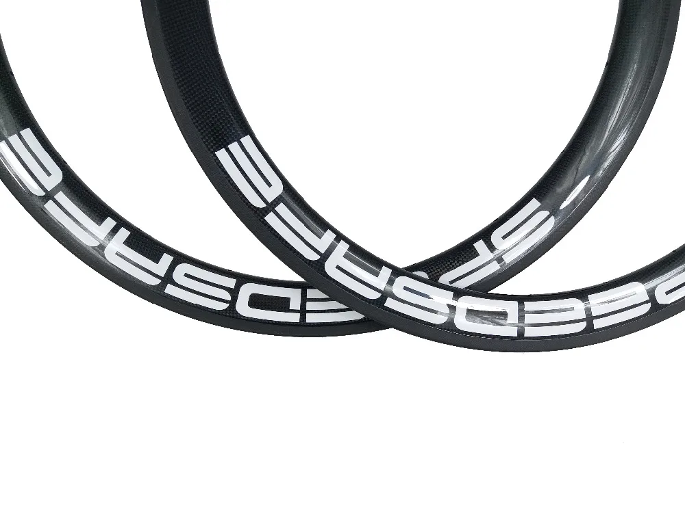SPEEDSAFE UD 3K matt glossy 50mm clincher 700c road bike SUPER LIGHT carbon rims 23mm wide 20 24 holes Japan Toray carbone fiber AliExpress