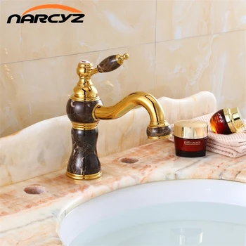 

Free shipping luxury marble decoration bathroom wash basin basin container sink faucet can be rotated XT-1006