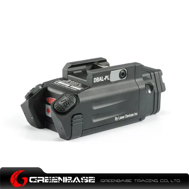 Cheap Greenbase Hunting Flashlight DBAL-PL LED Flashlight With Red Laser and IR Light For Tactical Rifles