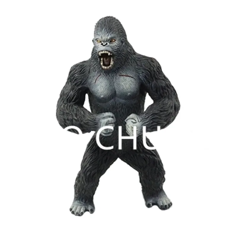 

Simulation Animal Model Kong Skull Island King Kong Gorilla Solid Core Movies Ver Action Figure Collectible Model Toy G1490
