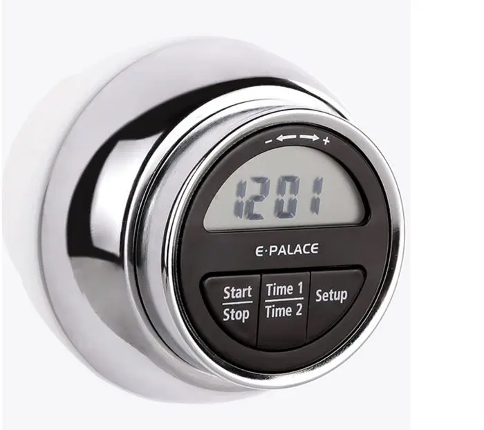 

E PALACE M54019 Double circular kitchen timer, bakeware, electronic timing, countdown, Digital Display,with a magnet.