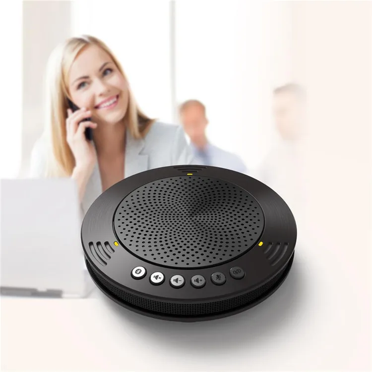 Apto para Android A100b sem Fio Tenveo Bluetooth Speakerphone Profissional Unificado Comunicaton ou Ios Sistema 9 Sistema de conferência