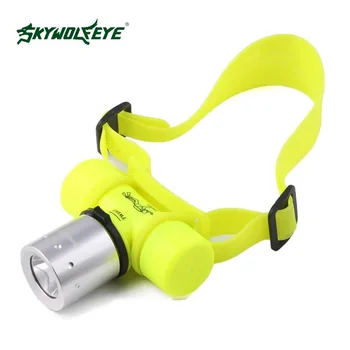 

SKYWOLFEYE LED Headlight Rechargeable Waterproof Flashlight Camping Diving Lamp Mini 5W Torch High Power Torch Plastic Fashion