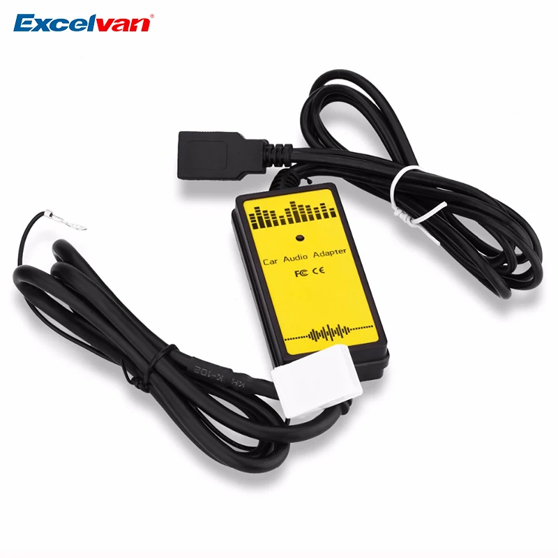 

WT-USB-VW02 Car CD Adapter CD Changer MP3 Audio Interface AUX USB SD 12P Connect CD Changer for Audi / VW / Skoda