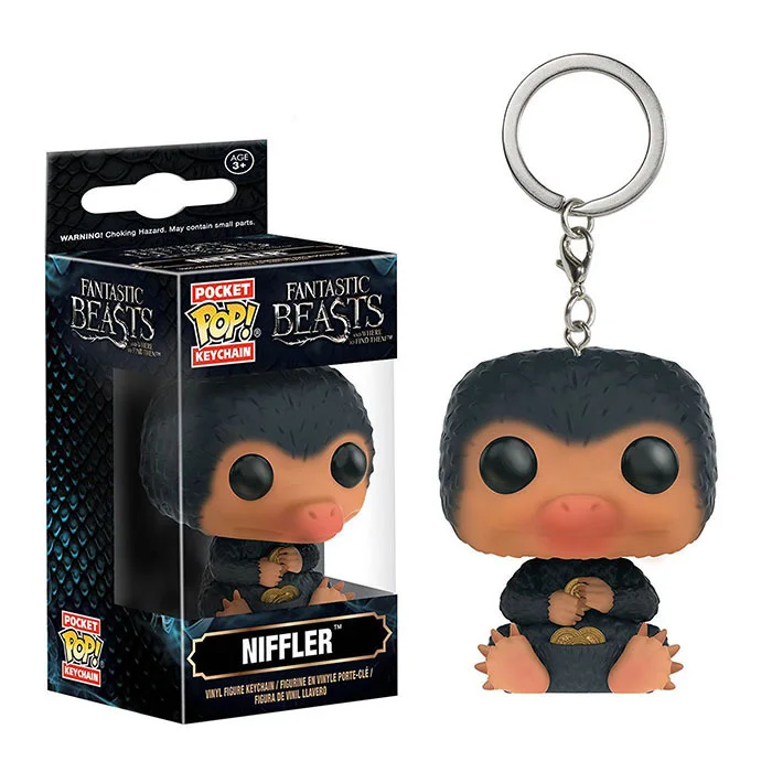 

POP Pocket Pop Keychain Official Niffler Fantastic Beasts and Where to Find Them Collection action Figure Toys for Children Gift