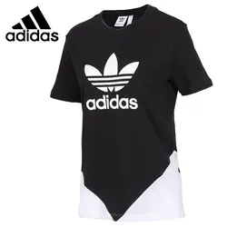 Оригинальный Новое поступление 2018 Adidas Originals CLDRO трилистника Для женщин футболки с коротким рукавом спортивная
