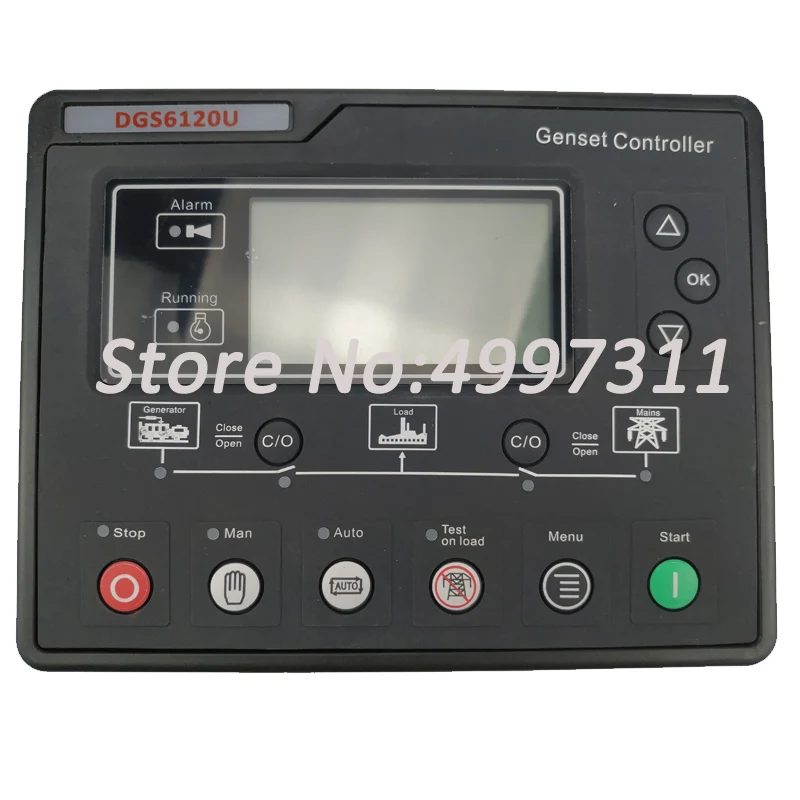 

15 years Factory Quality Auto Start Generator Controller 6120U/compatible with controller of SMARTGEN used for Diesel Engine