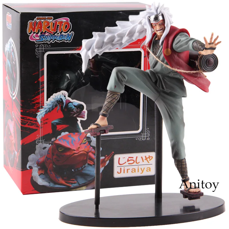 Наруто игрушки Jiraya Jiraiya/Gama-Bunta фигурка Наруто ПВХ Коллекционная модель игрушки - Цвет: Jiraiya