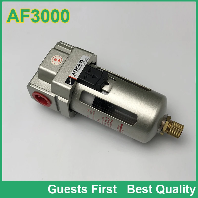 

Air Filter AF3000-02D AF3000-02 1/4'' AF3000-03 AF3000-03D 3/8 " Pneumatic Air Water Filter Manual Drain / Auto Drain
