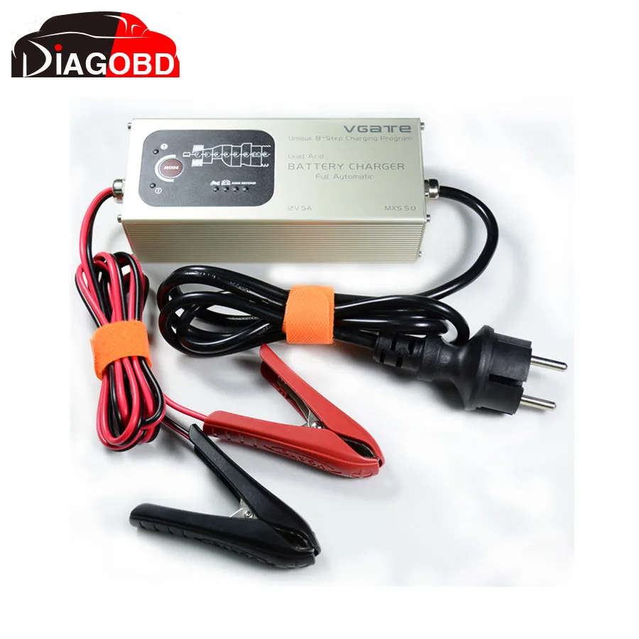 Prix pour Vgate MXS 5.0 Plomb Acide Batterie Chargeur Entièrement Automatique 12 V 5A avec Compensation de Température MXS 5.0 En Huit Étapes De Charge Programme Prix pour Vgate MXS 5.0 Plomb Acide Batterie Chargeur Entièrement Automatique 12 V 5A avec Compensation de Température MXS 5.0 En Huit Étapes De Charge Programme