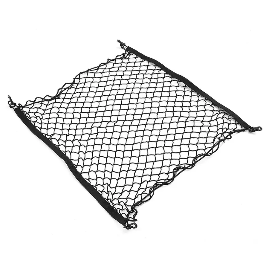 Car Styling 70*70cm Car boot string bag Elastic Nylon Car Rear Cargo Trunk Storage Organizer Net SUV Auto Accessories 2016