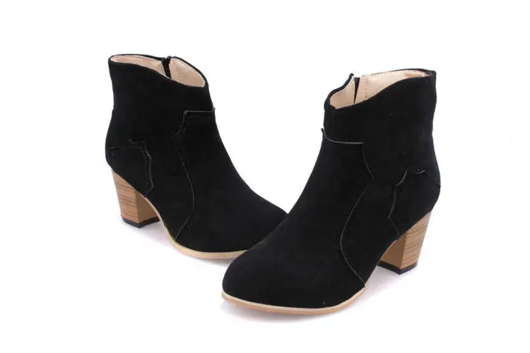 Vaquero De Invierno Señoras Para Mujer Tobillo Botas Otoño 0fqYxf