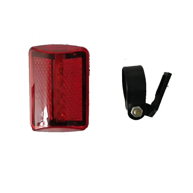 Discount Bicycle LED Tail Light Safety Bike Lights Mountain Bike Tail Light Taillight Warning Bicycle Rear Light Lamp Cycling Accessories 9