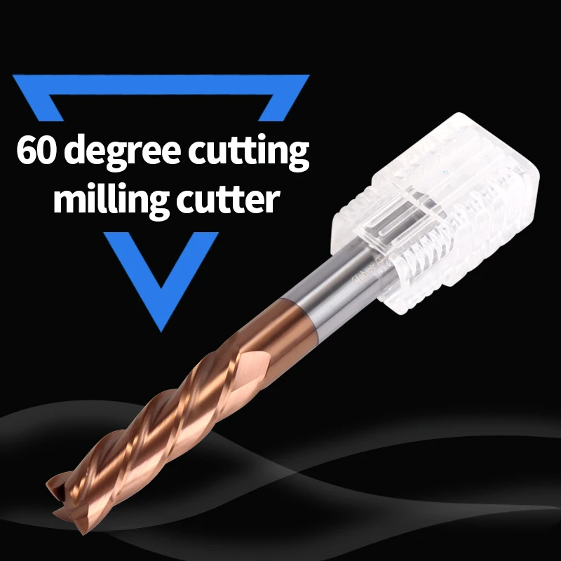 

Tungsten Steel Milling Cutter End Mill Metal Cutter HRC60 4 Flute 1mm 2mm 3mm 4mm 5mm 6mm Milling Tools Alloy Carbide End Mill
