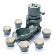 Старинный камень полуавтоматический чайный набор кунг-фу автоматические effluent ленивые волдыри