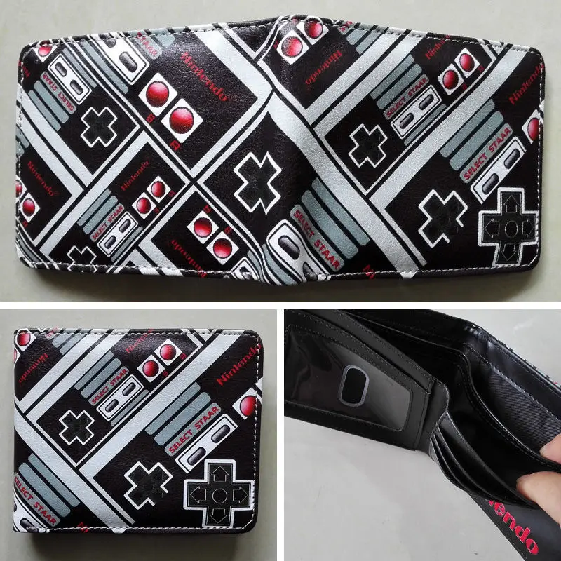 

2018 Nintendo Co., Ltd. handle Logo wallets Purse Color Leather New W142