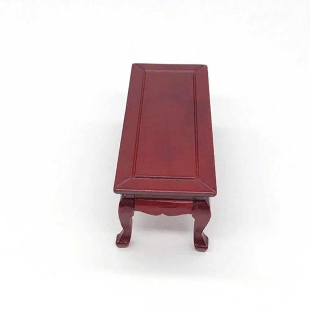 1/12 Dollhouse Miniature Accessories Mini Wooden End table Simulation Furniture Tea Table Toys for Doll House Decoration 1/12 Dollhouse Miniature Accessories Mini Wooden End table Simulation Furniture Tea Table Toys for Doll House Decoration