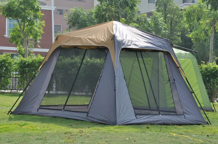 Alltel 5-8 человек двойной слой открытый тент Кемпинг четыре сезона палатка Автоматическая A-067