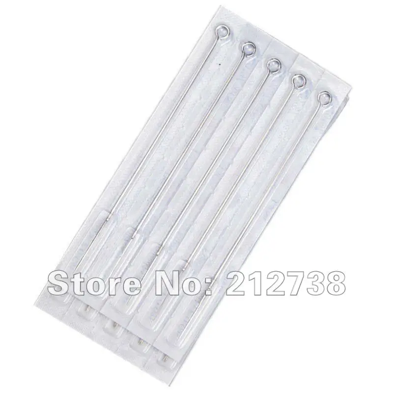 

100PCS Lot 7 RL Sterile Disposable Tattoo Needles 7 Round Liner 7RL For 7RT Tips Free Shipping