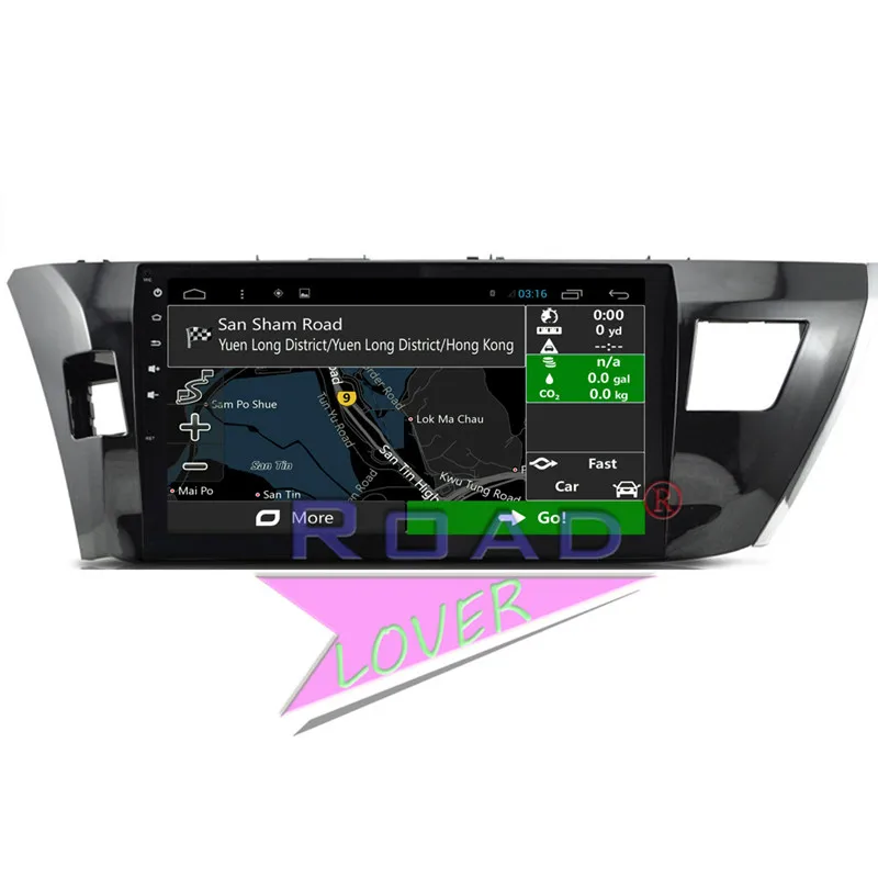Roadlover Android 6 0 автомобильное аудиоустройство для Toyota Corolla 2014 Стерео GPS навигация