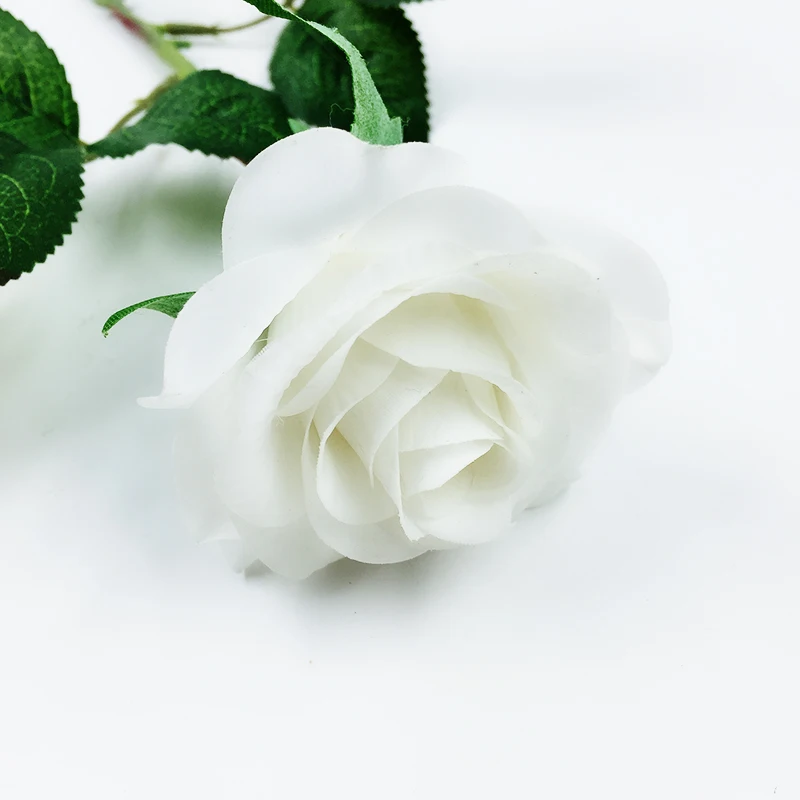 

1pcs silk Rose Artificial Flowers Real Touch Rose Flowers for Home Wedding Decoration Party Birthday Mother's Gift