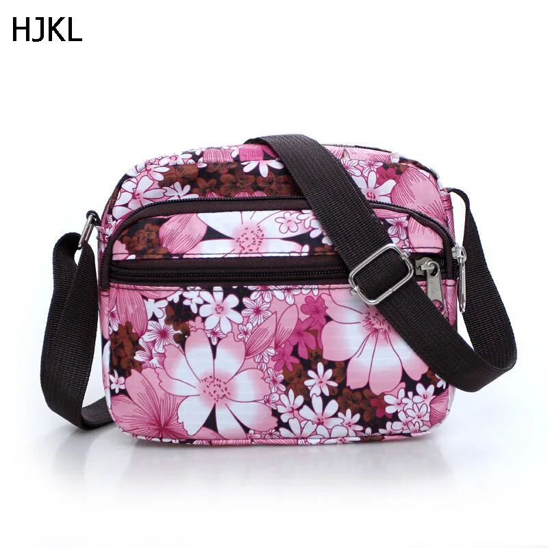 HJKL Shoulder Floral Small Bags Women Mini Hobo Oxford Strap Crossbody Bag Clutch Feminina ...