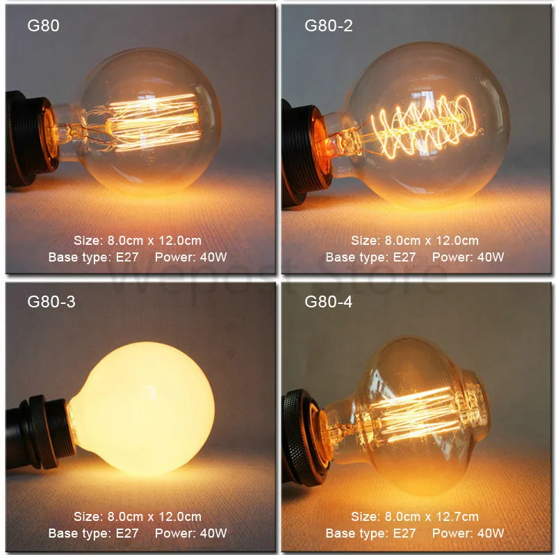 Подвесной светильник в стиле ретро st64 vintage edison bulb DIY веревка кулон E27 накаливания углеродной лампы 110v 220v отпуске огни лампы накаливания лампада