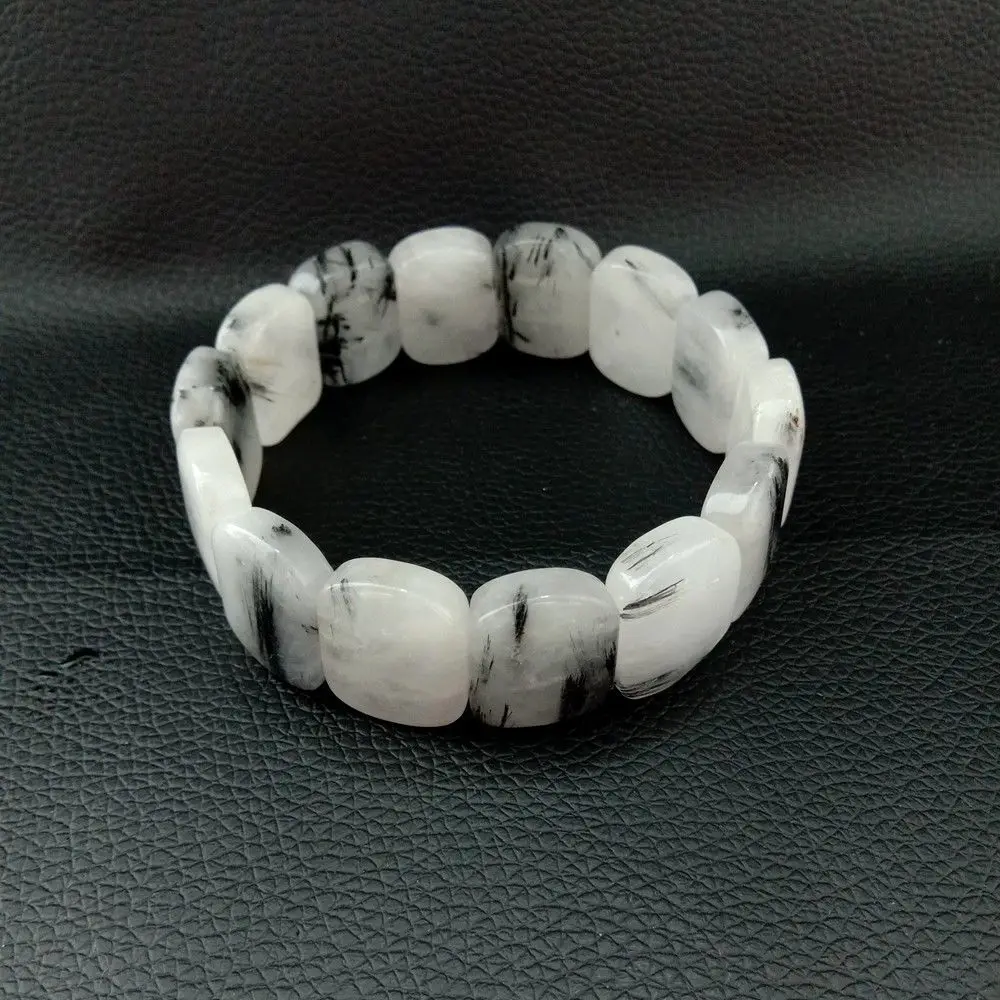 

K121910 Rutilated Crystal Bangle Bracelet