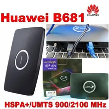 Лот из 10 шт. разблокированный huawei B681 28 Мбит/с беспроводной маршрутизатор WPS домашний шлюз 3g UMTS HSPA+ WCDMA слот для sim-карты Wi-Fi PK B660 B683