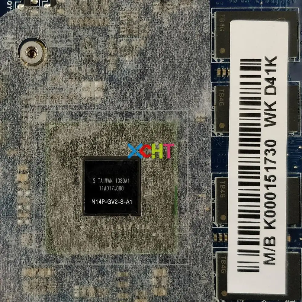 K000151730 VFKTA LA-9861P SLJ8E HM76 GT740M GPU для ноутбука Toshiba материнская плата