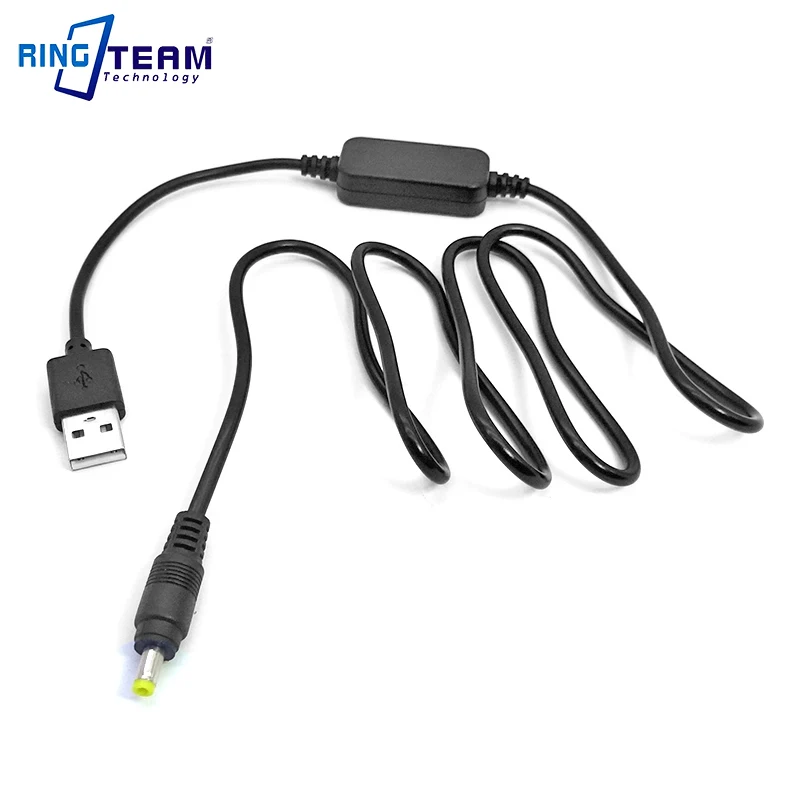 DC 5V 2A Drive USB Cable Improve Voltage with DC 4.0*1.7mm for Coupler DMW DCC3 DCC6 DCC8 DCC9 DCC11 DCC12 DCC15 EP-5A EP-5B