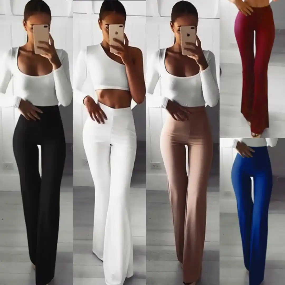 flare leg work pants