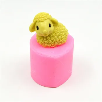 

Sheep Shaped Silicone Fondant Mould Cake Decorating Baking Tools Kitchen Accessories SQ14207