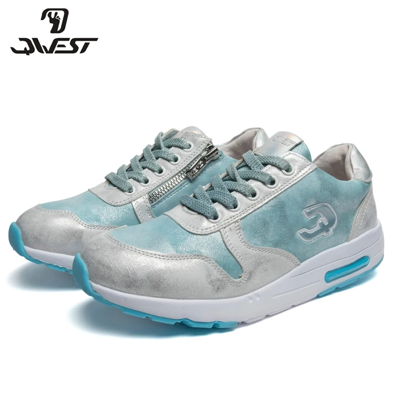 

QWEST Brand Spring Leisure Sports Running Shoes Hook& Loop Outdoor Navy Sneakers for Boy Size 32-37 Free Shipping 91P-XC-1344