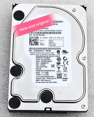 100% новый в коробке 3 года гарантии 500G WD5002ABYS RE3 16M M020F нужен больший угол фотографии