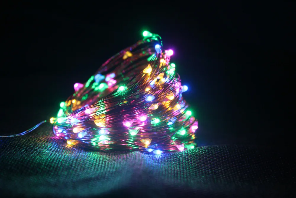 B2OCLED 10M 5V LED USB Copper Light String Christmas Light Holiday String Light Fairy Tale Christmas Party Home Lighting Outdoor