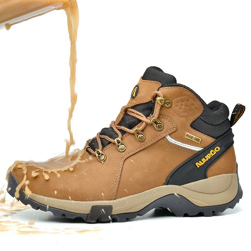 

Large Size 36-46 Men Hiking Shoes Waterproof Mountain Climbing Boots Outdoor Trekking Sport Shoes Women Hunting Sneakers
