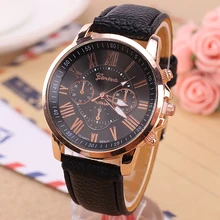 TEMPTER Fashion Brand women Quartz watch Women Watch Faux Leather Quartz Wrist Watches Roman Numeral Watch relogio feminino 2017