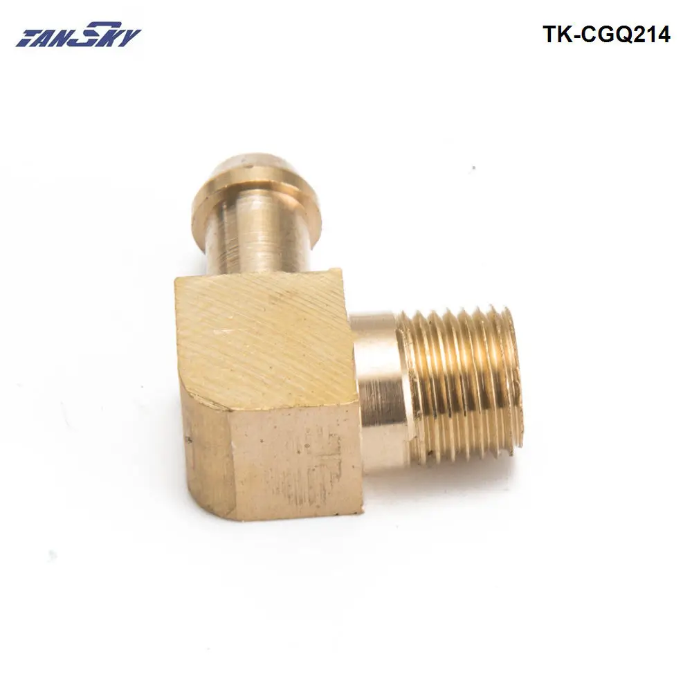 Turbocharger Compressor Brass Boost Nipple Hose Fitting For Garrett T2 T258 T3 Turbo 1/8