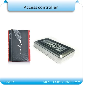 

Metal shell 125KHZ RFID Proximity Entry Door Lock Access Control System with 10 crystal Key Fobs Home Offices Security System