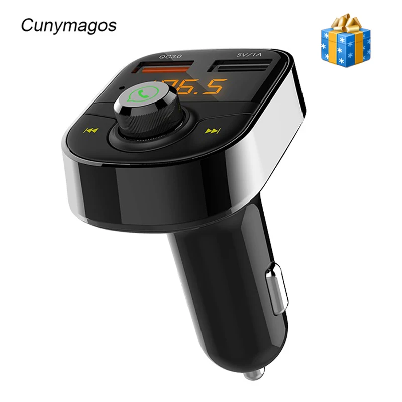 Wireless FM Transmitter Handsfree Bluetooth Car Kit A2DP Car Charger