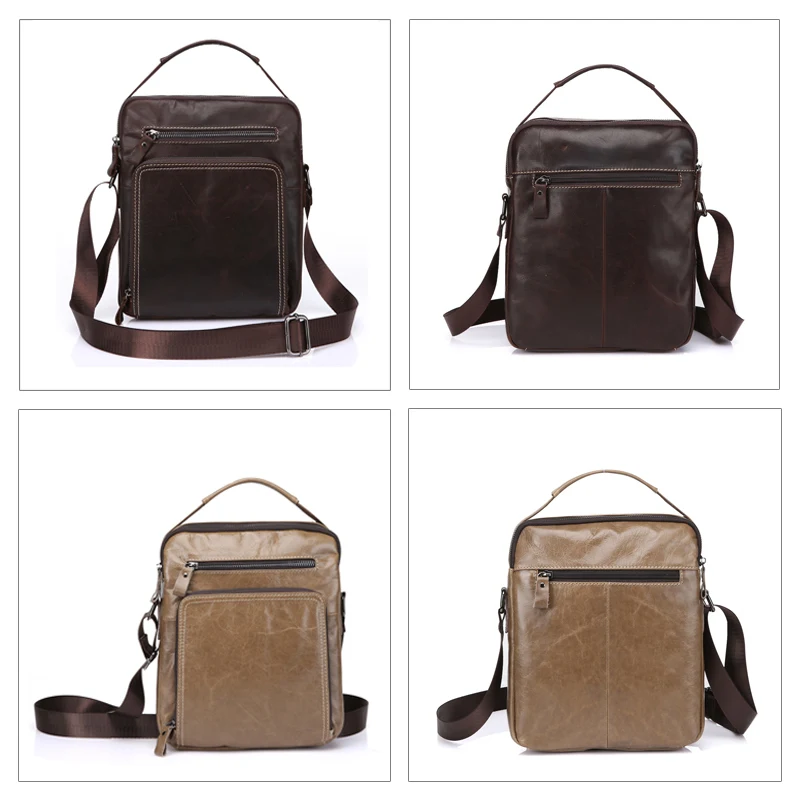 couro genuíno ipad sacolas crossbody Abacamento / Decoração : Nenhum