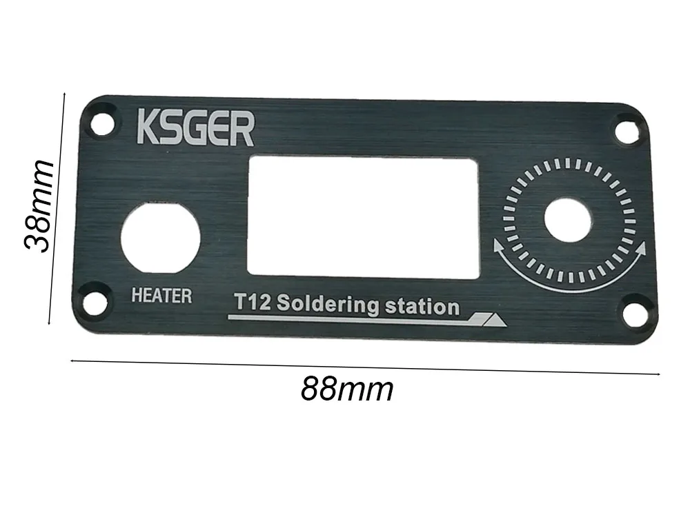 KSGER T12 Aluminum Alloy Case STM32 OLED Soldering Iron Station DIY Electronic Tips Controller Welding Tools V2.1S V2.0 V3.0 KSGER T12     STM32 OLED   DIY    (4)
