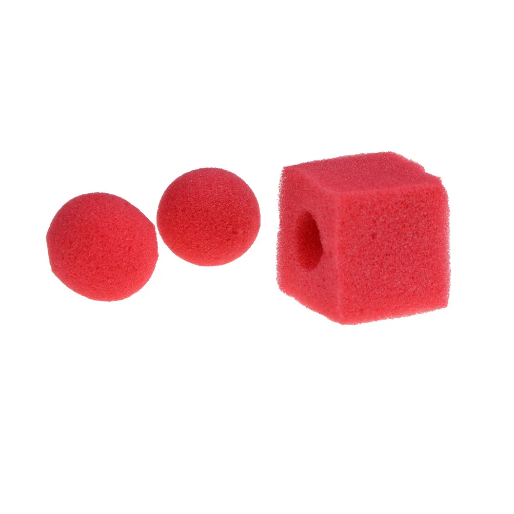 

Street Magic Tricks Sponge ball to cube magic tricks products Hot Sponge tricks Set