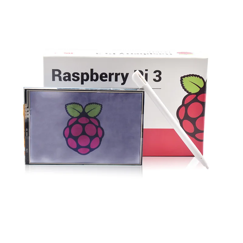 

Raspberry Pi 3 Model B Board with 3.5''TFT Raspberry LCD Touch Screen Display for Raspberry Pi 3