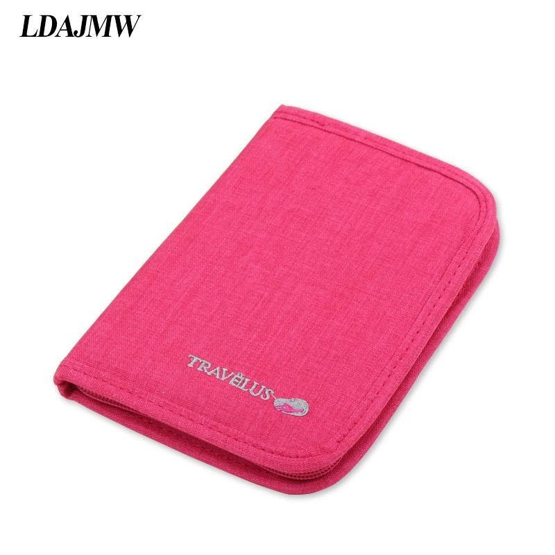 

LDAJMW New Boarding Passport Multi-purpose Document Bag Travel Card Wallet Ticket Storage Finishing Bag Lady Holder Organizers